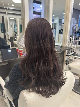 プランタン フォー ヘアー(printemps FOR HAIR) ピンクブラウン__初カラー