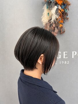 オレンジポップ 南行徳店(ORANGE POP) [長谷川舞］透明感カラー×ショートボブ