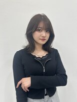 ナンバー エリュン 秋田店(N°Elune)&nbsp;鎖骨ミディアムくびれヘア