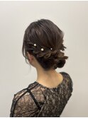 hairarrange / hairset / up hairstyle