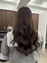 スエード(suede) 【suede】コテ巻き風パーマ