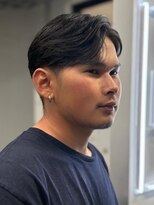 エルマーク 本山(L-MARK)&nbsp;センターパート/ニュアンスパーマ/フェザーパーマ/men's