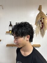 クート(ku-to+) メンズスパイラルパーマ