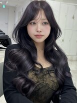 アイトーキョーエス 渋谷(AI TOKYO S) ラベンダーグレージュブリーチなしダブルカラー透明感イルミナ