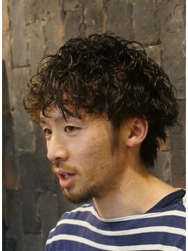 ヘアー クリエイト カルバリ(HAIR CREATE Calbari) イケメン艶パーマ