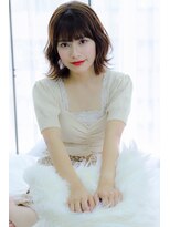 セシルへアー 福岡天神店(Cecil hair)&nbsp;大人可愛い小顔ショートボブ