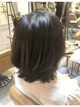 ロンド ルージュ 銀座店(Lond rouge) 勝手に跳ねてくれるレングスが特徴