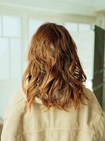 カラーサロンビスカリア 相模原エリア 淵野辺駅店(Color salon Biscaria)&nbsp;ハイライト☆フリンジウェーブ☆外国人風[淵野辺/淵野辺駅]