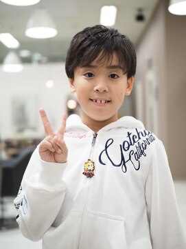 倶楽部ヘアーズ 醍醐本店(HAIR'S) 元気いっぱいキッズショート/伏見/醍醐/ツーブロック/キッズヘア