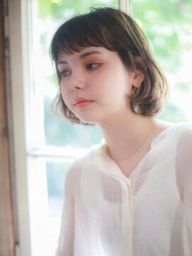 ネオリーブシェリエ 浅草店(Neolive cherie) 柔らかさ抜群ふんわりカールボブ 浅草 美容室12