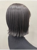 ボブ×シルキーグレージュ♪
