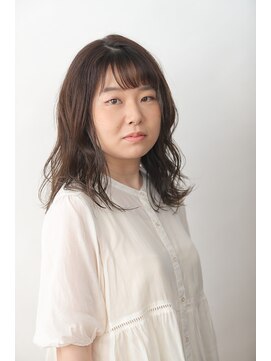 オーガニックエコ 川越(organic+eco) ミディアム×パーマ【川越/本川越/イルミナカラー/ヘッドスパ】