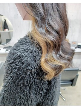 パープル(purple) インナーカラー