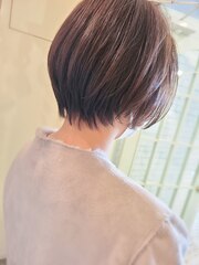 【D&T hair 大手町店】30代/40代/50代/60代　大人可愛いショート