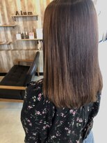アルム(hair salon Alum)&nbsp;『 気になる癖髪改善に☆　ナチュラル縮毛矯正ストレート 』
