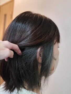 ヘアーメイク ドット(HairMakeDOT) インナー&グリーン