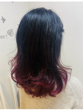 ヘア ココ(hair COCO) ハーフブリーチカラー