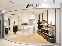 カンゴールサロン 富山セントラル(KANGOL SALON)の雰囲気（開放的なスペースにKANGOLヘアケア&アパレル・グッズの取扱店）