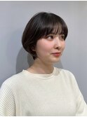 さきどり綺麗めショートボブ