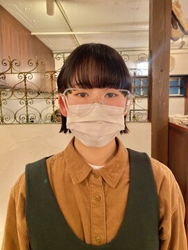 フランチェスカ(Francesca) マッシュボブ　マッシュ　フルバング　ワイドバング