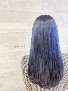 ピカイチ 上通店(pikA icHi) *pikAicHi*ブルーブラック×艶