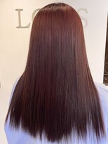 ラビスモア(Lovis moa)&nbsp;切りっぱなしボブ/ピンクブラウン/エアリーロング/美髪のススメ