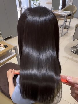 アース 高円寺店(HAIR & MAKE EARTH) 圧倒的艶感☆プレミアムストレート《earth_aoyagi0415》