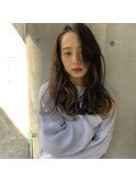 大人かきあげスタイル