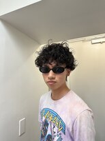 刈り上げないパーマstyle