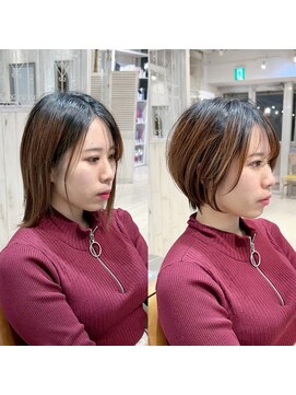 レイラバイアフロート 吉祥寺(Lila by afloat) 【畑中正敏】丸みショート/小顔ショート/ひし形ショート