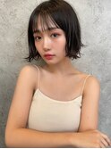 切りっぱなしボブ/髪質改善/レイヤーカット[池袋駅]
