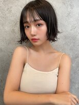 アンバー 池袋(amber)&nbsp;切りっぱなしボブ/髪質改善/レイヤーカット[池袋駅]