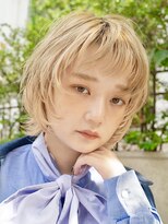 ロンドアンメゾン 原宿(Lond un Maison.)&nbsp;ボブ/顔周り/前髪カット+ブリーチ◎ハイトーンカラー[原宿]