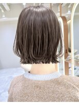 サンド 名古屋(sand)&nbsp;ボブ/レイヤーカット/髪質改善/ウェットヘア/オリーブベージュ
