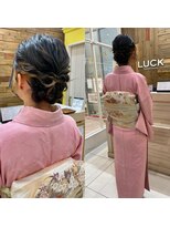 ラック 辻堂(LUCK) ヘアセット+訪問着