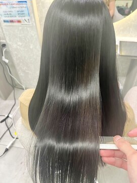 ラナヘアーサロン オオブ(Lana hair salon OBU) 縮毛矯正+カット+トリートメント