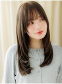 美髪エアーストレート姫カットレイヤーロングZ北浦和30代40代