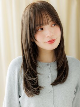 カバーヘア ブリス 北浦和(COVER HAIR bliss) 美髪エアーストレート姫カットレイヤーロングZ北浦和30代40代!