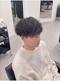 マッシュシャドウパーマ