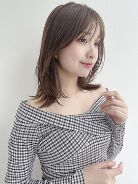 ケーツー エソラ池袋店(K-two) 小顔レイヤー大人カジュアル*レイヤーボブ*30代40代50代*丸顔