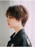 コンパクトなエアリーショート/20代/30代/40代/50代/倉敷/白楽町