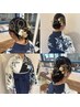【卒業式】袴＋ヘアセット￥25300※電話予約限定※早朝料金込み