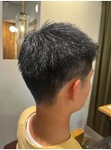 フェザーパーマ/スパイキーショート/スペインカール