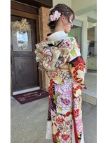 グランジュテ(grandjute) ヘアセット 成人式 メイク 着付け まつげパーマ 那覇