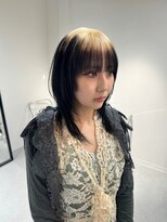 キュエム(Cuem)&nbsp;【Cuem 菅原】roots color　layer cut ハッシュ　個性的お洒落