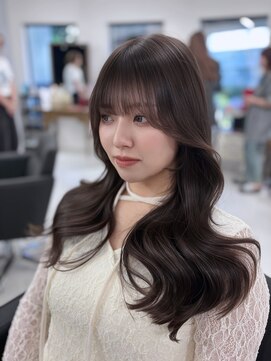 ハピネス 梅田茶屋町店(HAPPINESS) ヘーゼルグレージュ ヘーゼルベージュ オリーブグレー 艶髪 梅田