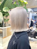 サンクプロジェクト(cinq PROJECT) 原宿韓国顔まわりミルクティーベージュホワイトベージュ