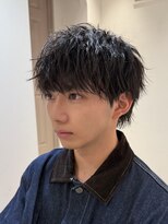 アイトーキョーシエル 横浜(AI TOKYO Ciel)&nbsp;マッシュ/束感/波巻きパーマ/メンズカット