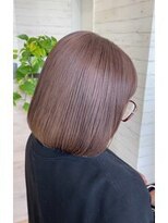 ヘアメイク アリエス 岩切店(HAIR MAKE aries)&nbsp;【インナーカラー/熊谷哲】ブラウンベージュ/ボブ/ブリーチ