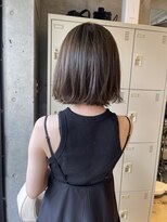 エインアンリー 明治神宮前(AIN.ANLY.)&nbsp;ボブパーマ、ボブゆるめパーマ、ボブ毛先パーマ、ニュアンス